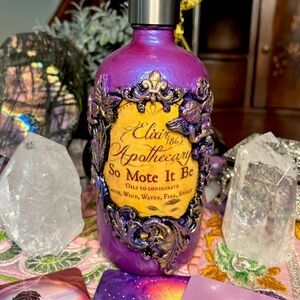 So Mote It Be Apothecary Jar Magic Potion Soap Lotion Dispenser Home Decor